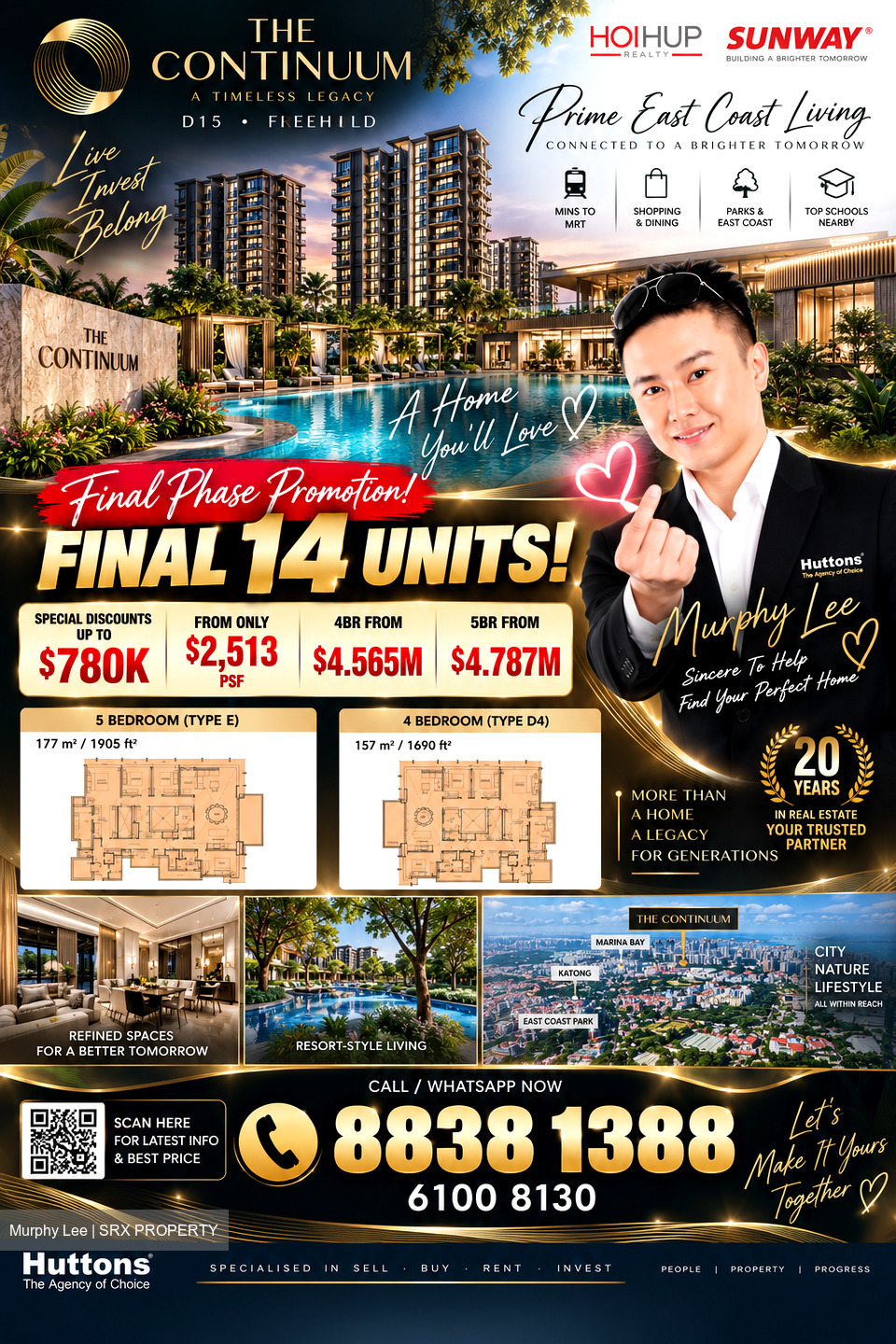 The Continuum (D15), Apartment #617486891